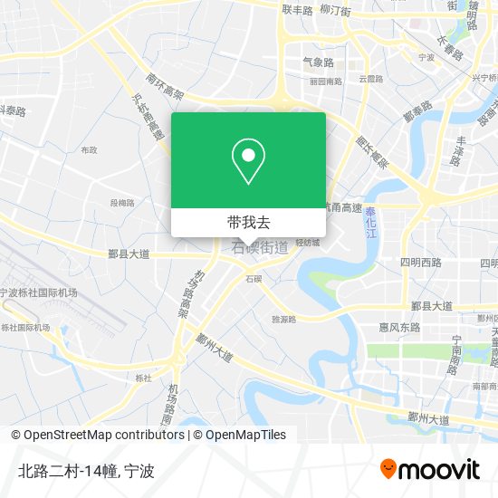 北路二村-14幢地图