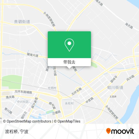 渡程桥地图