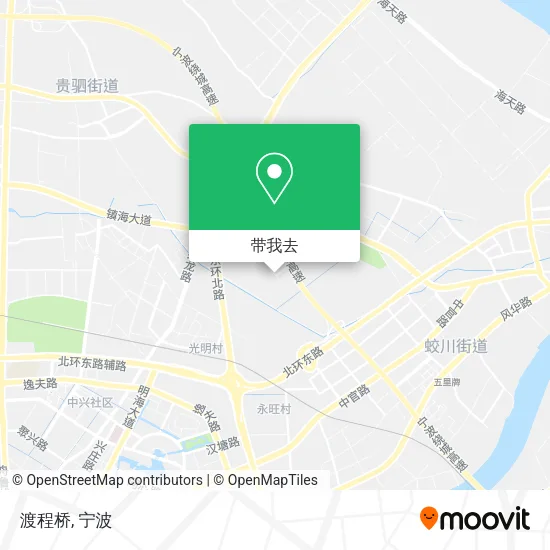 渡程桥地图