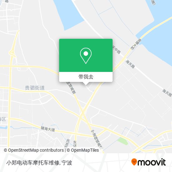 小郑电动车摩托车维修地图