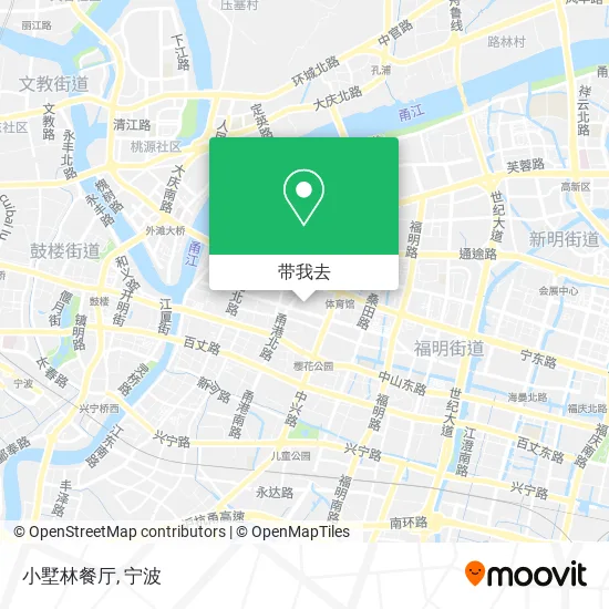 小墅林餐厅地图