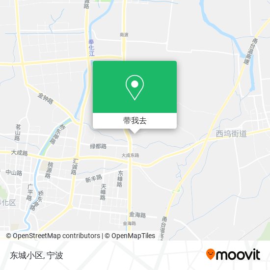 东城小区地图