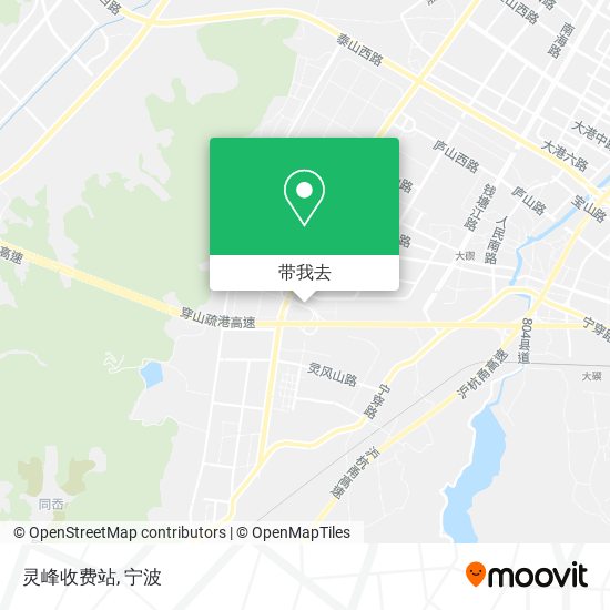 灵峰收费站地图
