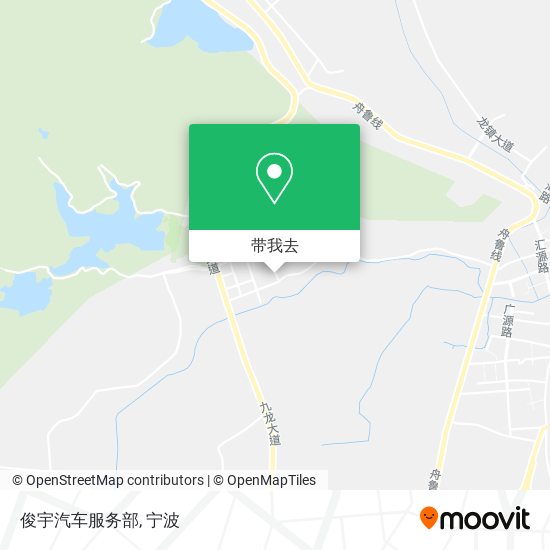 俊宇汽车服务部地图