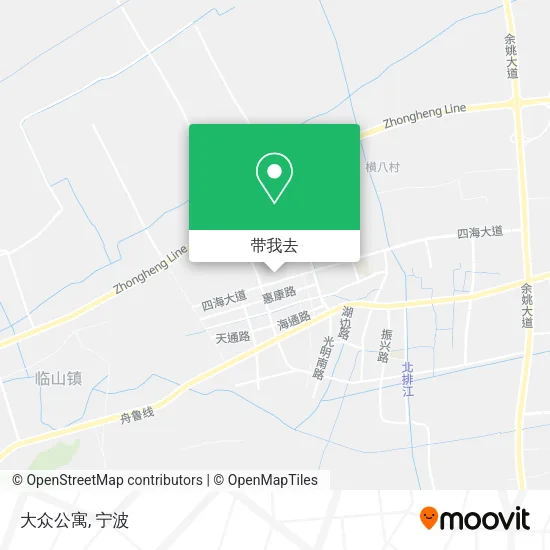 大众公寓地图