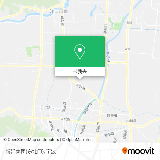 博洋集团(东北门)地图