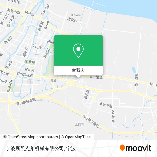 宁波斯凯克莱机械有限公司地图