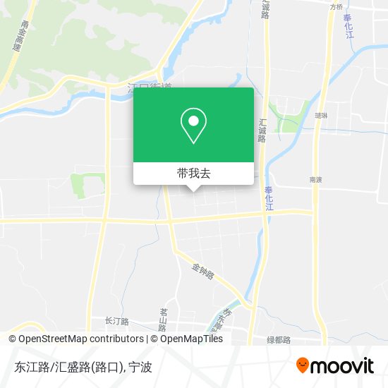 东江路/汇盛路(路口)地图