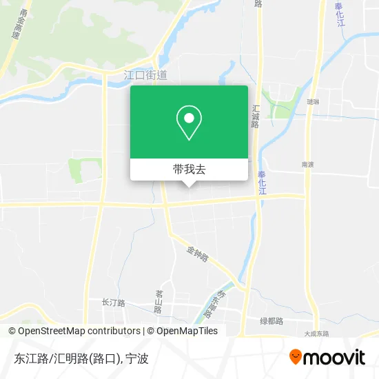 东江路/汇明路(路口)地图