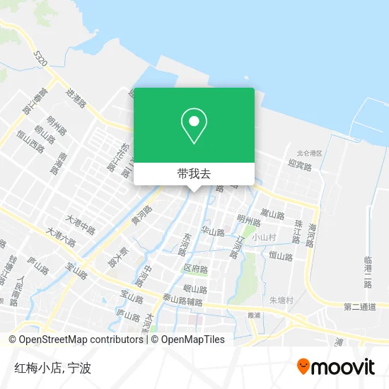 红梅小店地图