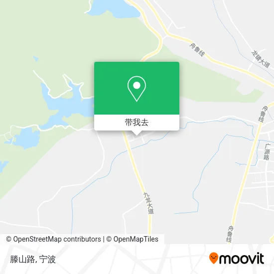 滕山路地图
