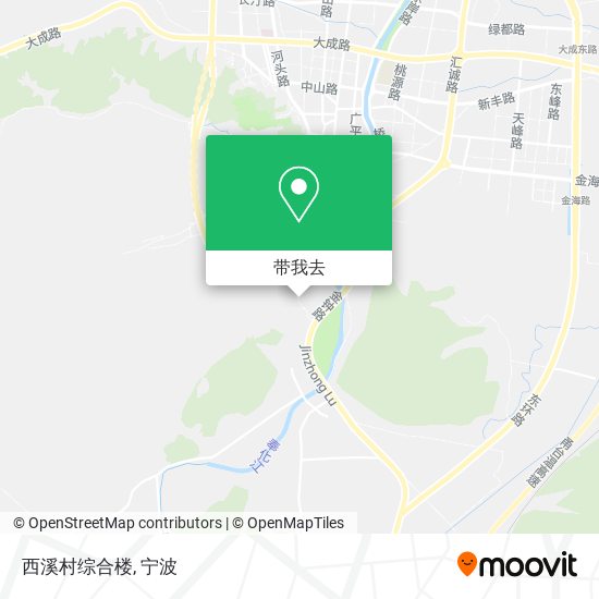 西溪村综合楼地图
