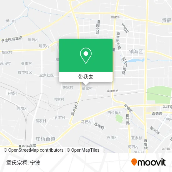 童氏宗祠地图