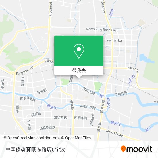 中国移动(阳明东路店)地图