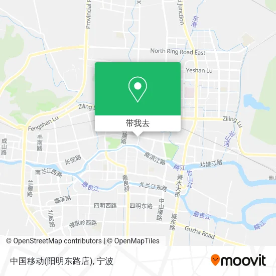 中国移动(阳明东路店)地图
