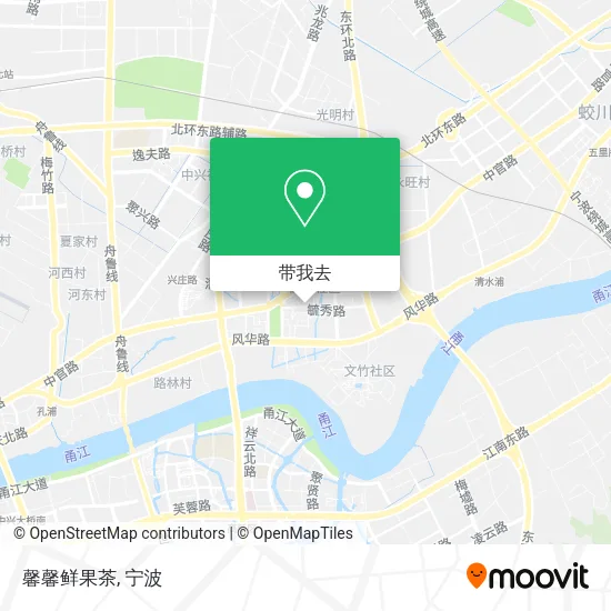馨馨鲜果茶地图