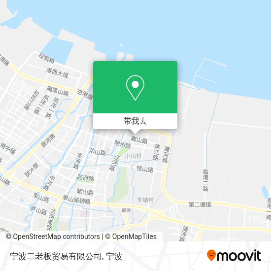 宁波二老板贸易有限公司地图