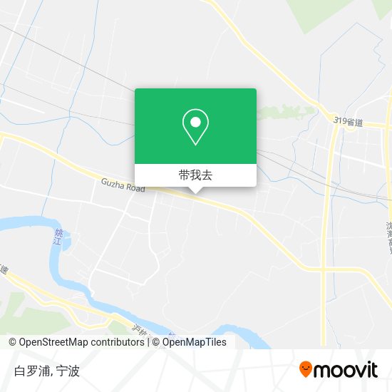 白罗浦地图