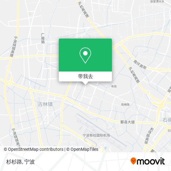 杉杉路地图