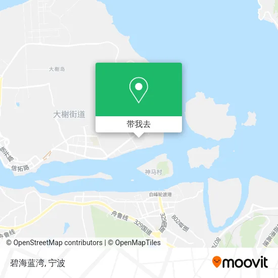 碧海蓝湾地图