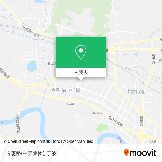 通惠路(中策集团)地图