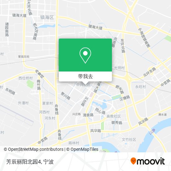 芳辰丽阳北园4地图