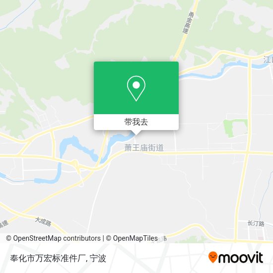 奉化市万宏标准件厂地图