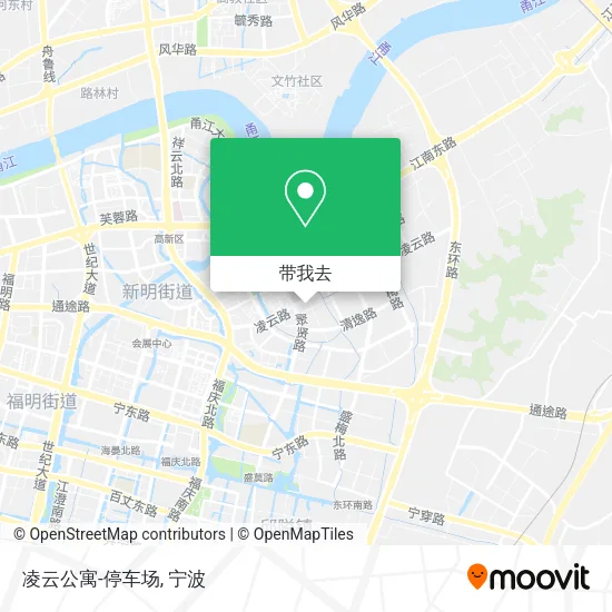 凌云公寓-停车场地图