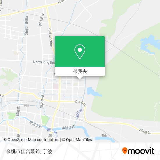余姚市佳合装饰地图
