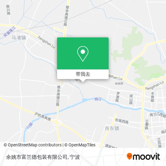 余姚市富兰德包装有限公司地图