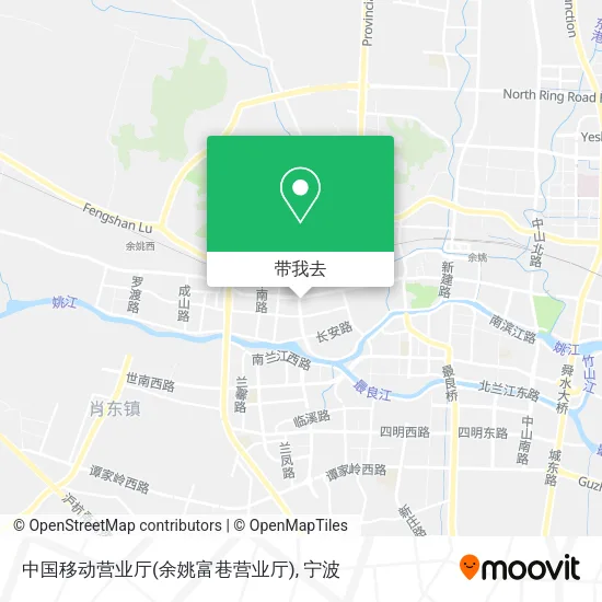 中国移动营业厅(余姚富巷营业厅)地图