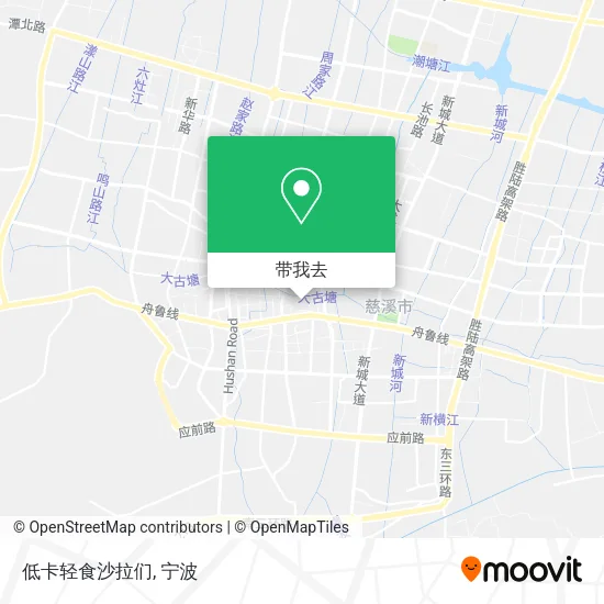 低卡轻食沙拉们地图