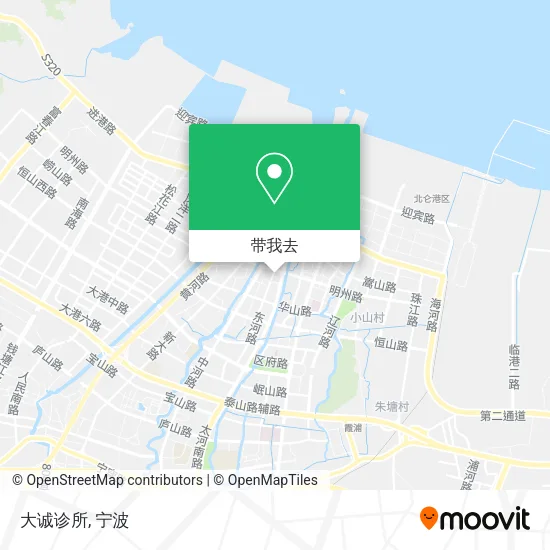 大诚诊所地图
