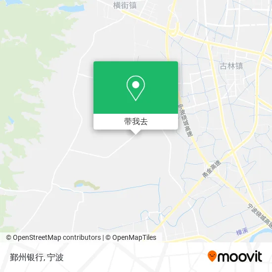 鄞州银行地图