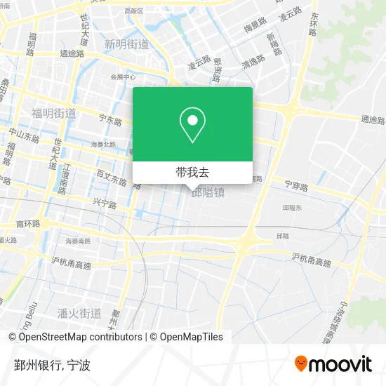 鄞州银行地图