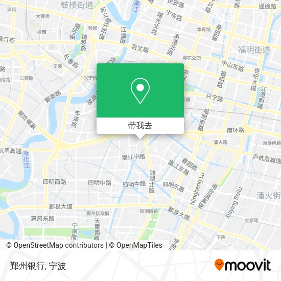 鄞州银行地图