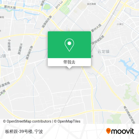 板桥跟-39号楼地图