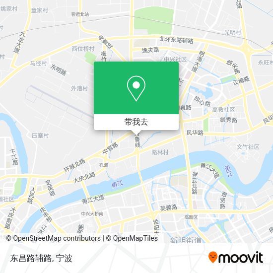 东昌路辅路地图