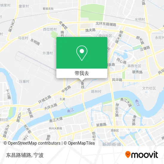 东昌路辅路地图