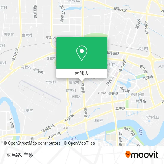 东昌路地图