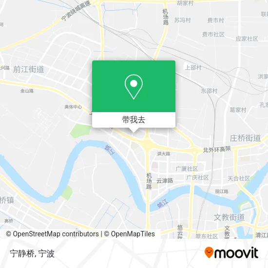 宁静桥地图