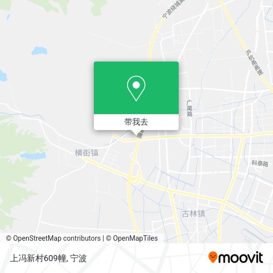 上冯新村609幢地图
