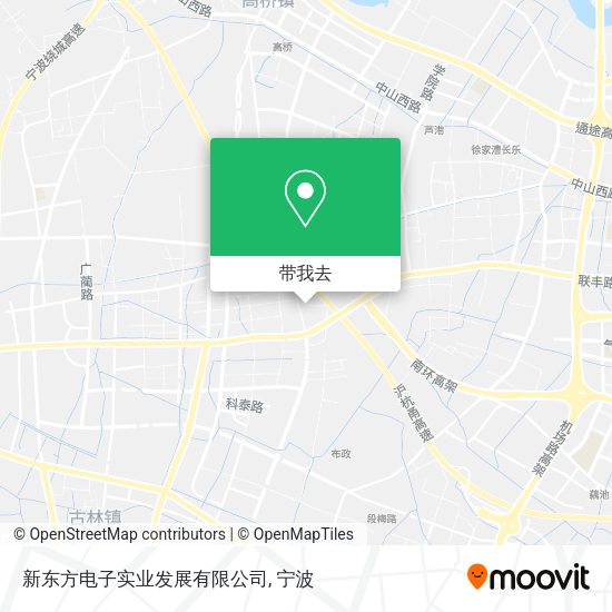 新东方电子实业发展有限公司地图