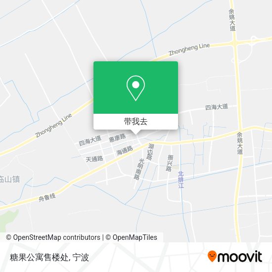 糖果公寓售楼处地图