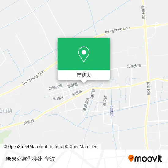 糖果公寓售楼处地图