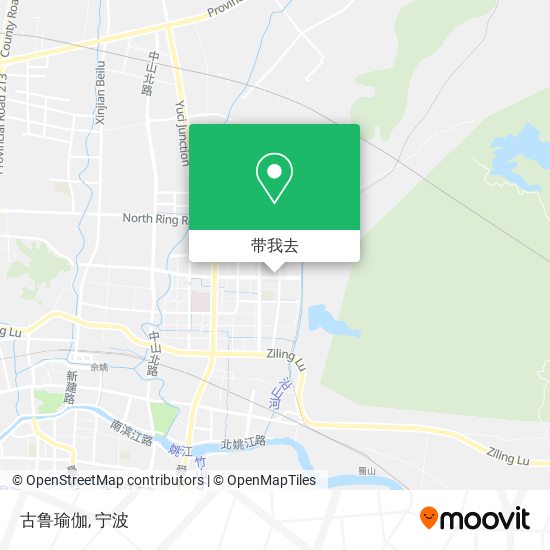 古鲁瑜伽地图