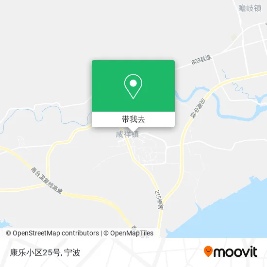 康乐小区25号地图