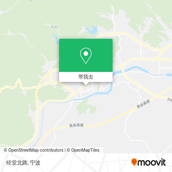 经堂北路地图