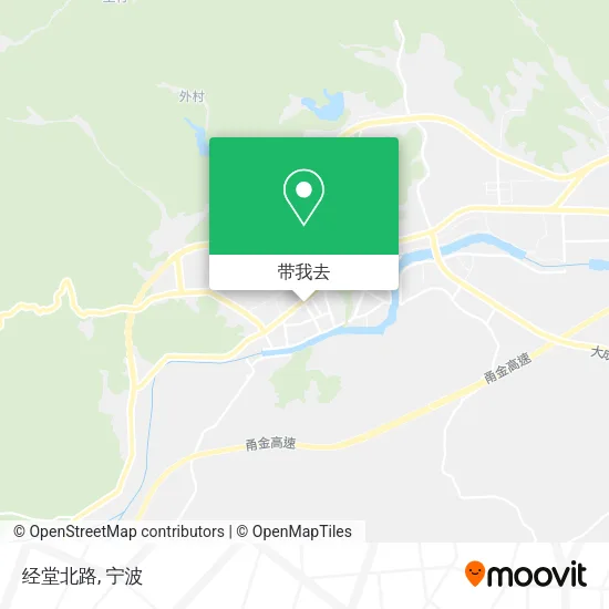 经堂北路地图
