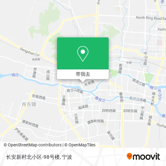 长安新村北小区-98号楼地图